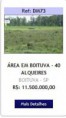 ÁREA EM BOITUVA - 40 ALQUEIRES